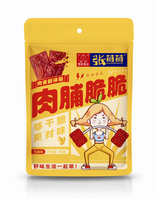 肉脯脆脆（芝麻味）