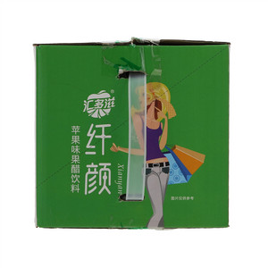 汇多滋纤颜苹果味果醋饮料