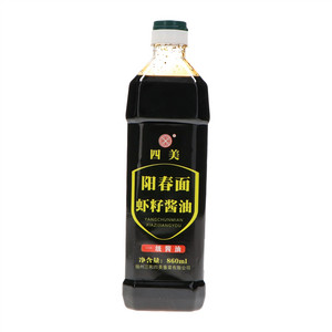 四美阳春面虾籽酱油(酿造酱油)