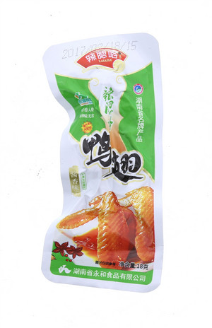18g辣腮咯酱香味鸭翅