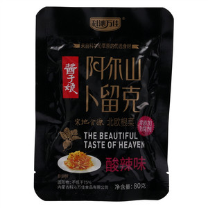 科沁万佳酸辣味阿尔山卜留克