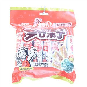 米老头多谷果子粗粮谷物夹心米果（奶油巧克力味）