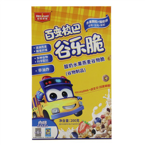 皇麦世家百变校巴酸奶水果燕麦谷物脆
