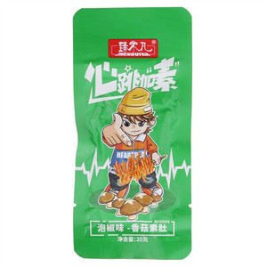 臻不凡泡椒味香菇素肚
