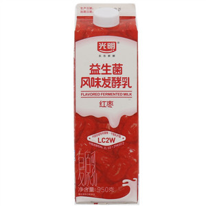 光明益生菌风味发酵乳（红枣）