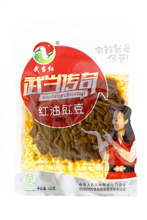 武当红红油豇豆102克