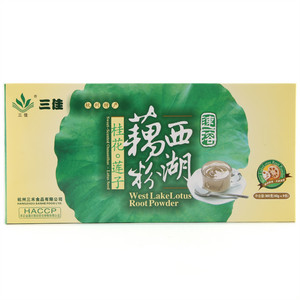 三佳桂花莲子西湖藕粉（盒）360g