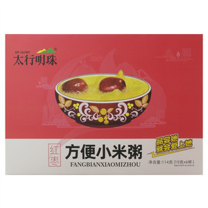 太行明珠 方便小米粥 【红枣口味】