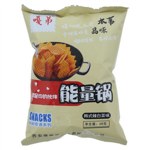 嘎弟韩式辣白菜味能量锅锅巴