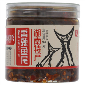 邬辣妈香辣鱼尾（熟制动物性水产干制品）