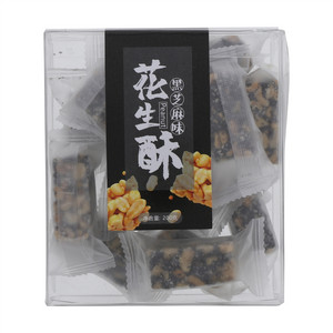 黑芝麻味花生酥
