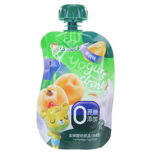 麦欧欧燕麦黄桃味发酵酸奶饮品