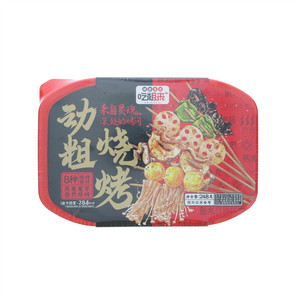 吃粗来动粗烧烤（燕麦魔芋自热烧烤）