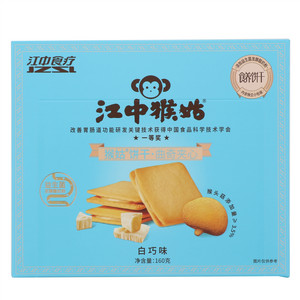 江中猴姑白巧味曲奇夹心饼干