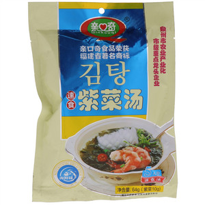 亲口奇海鲜味速食紫菜汤