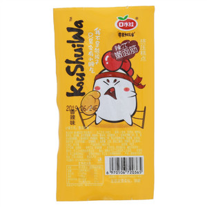 口水娃香辣味辣π嫩面筋（挤压糕点）