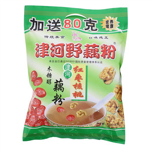 津河野藕粉木糖醇红枣核桃藕粉