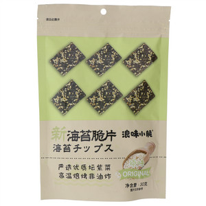 浪味小脆原味海苔脆片