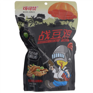 可可赞香辣味青豆鸡肉丝