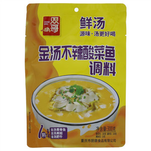 双哥金汤不辣酸菜鱼调料