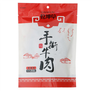 乾坤草香辣味手撕牛肉