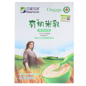 贝莱可亲果蔬多维有机米乳