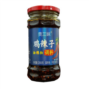 贵三妹鸡辣子油辣椒调料