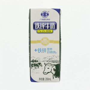 石埠铁锌牛奶200mL