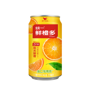 统一鲜橙多CAN310ml