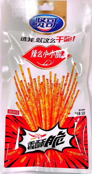 贤哥辣么小小脆58克