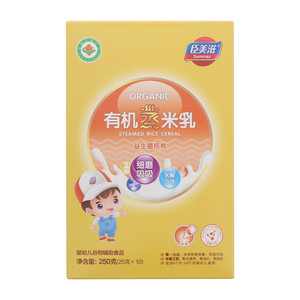 臣美滋益生菌核桃有机蒸米乳
