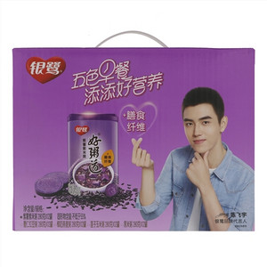 银鹭好粥道+膳食纤维紫薯紫米粥