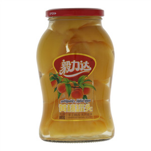 毅力达黄桃罐头