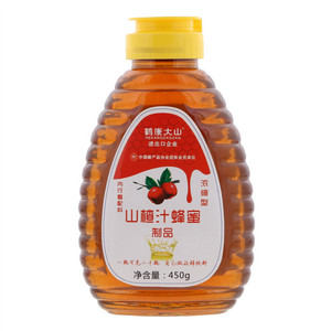 鹤康大山山楂汁蜂蜜制品