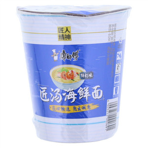 康师傅匠汤海鲜面（鲜虾味）