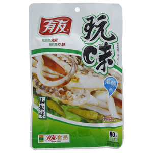 有友山椒味玩味泡鱿鱼