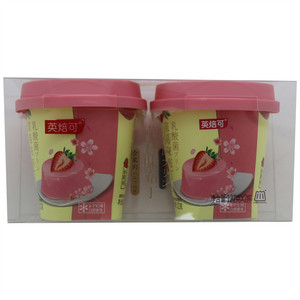 英焙可乳酸菌草莓味布丁