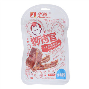 华英撕烤官香辣味烤鸭锁骨