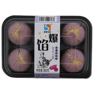 神兽宅吃爆馅紫薯风味饼