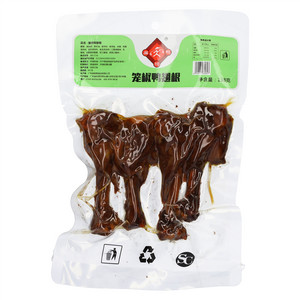 扁担鸭笼椒鸭翅根