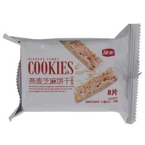 顶丰燕麦芝麻味韧性饼干