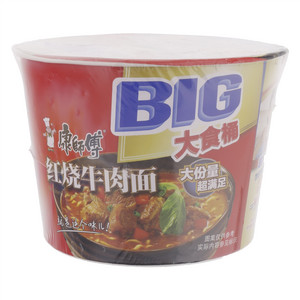康师傅BIG 大食桶红烧牛肉面