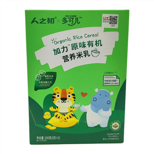 多可儿 加力原味有机营养米乳