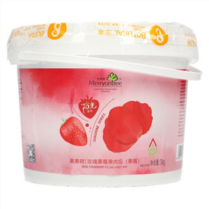 Merryontree美果树玫瑰草莓果肉馅果酱