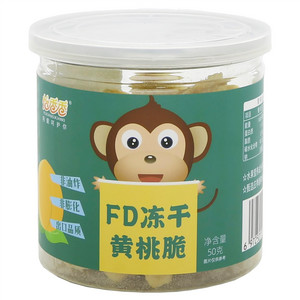 怡香香FD冻干黄桃脆
