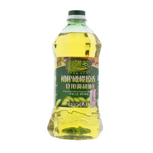 谷满多1.8L特级初榨橄榄原香食用植物调和油