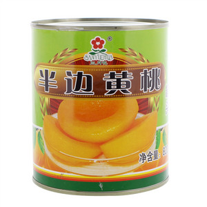三月花半边黄桃