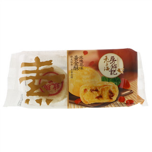 房锦记玫瑰花味黄金酥