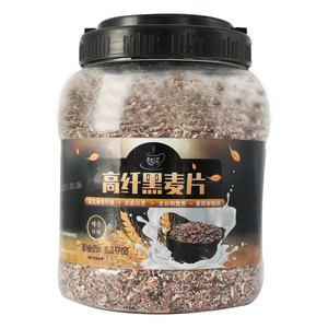 麦粒美高纤黑麦片