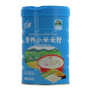优嘉钙铁锌配方营养小米米粉